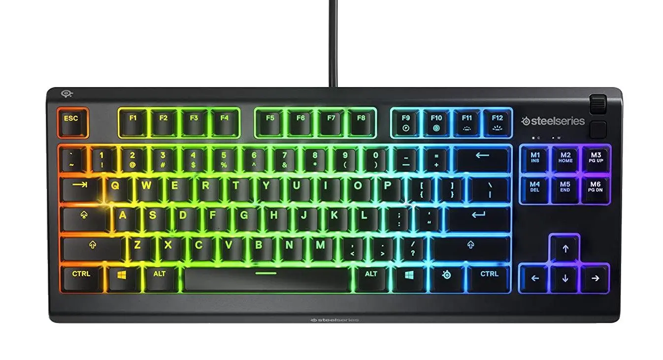 Klawiatura membranowa SteelSeries Apex 3 TKL Czarny