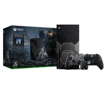 Konsola Xbox Series X 1TB z napędem + dodatkowy pad Elite Series 2 + Halo Infinite Edycja Limitowana