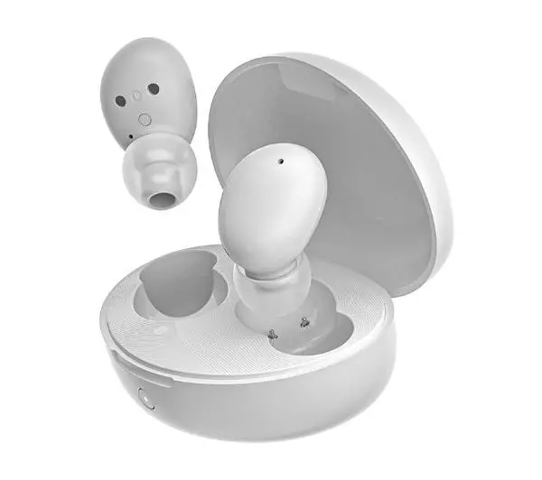QCY T16 Dokanałowe Bluetooth 5.2 Biały
