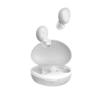 Słuchawki bezprzewodowe QCY T16 Dokanałowe Bluetooth 5.2 Biały