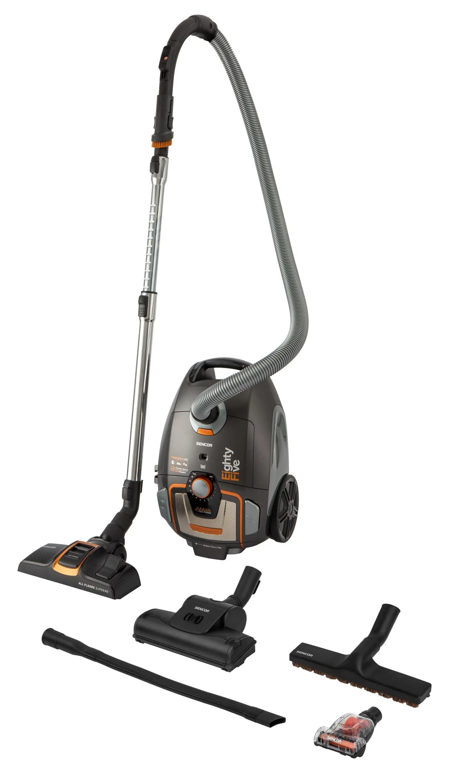 Odkurzacz Sencor SVC 8505TI 700W Turboszczotka Mini turboszczotka Ssawka do podłóg twardych