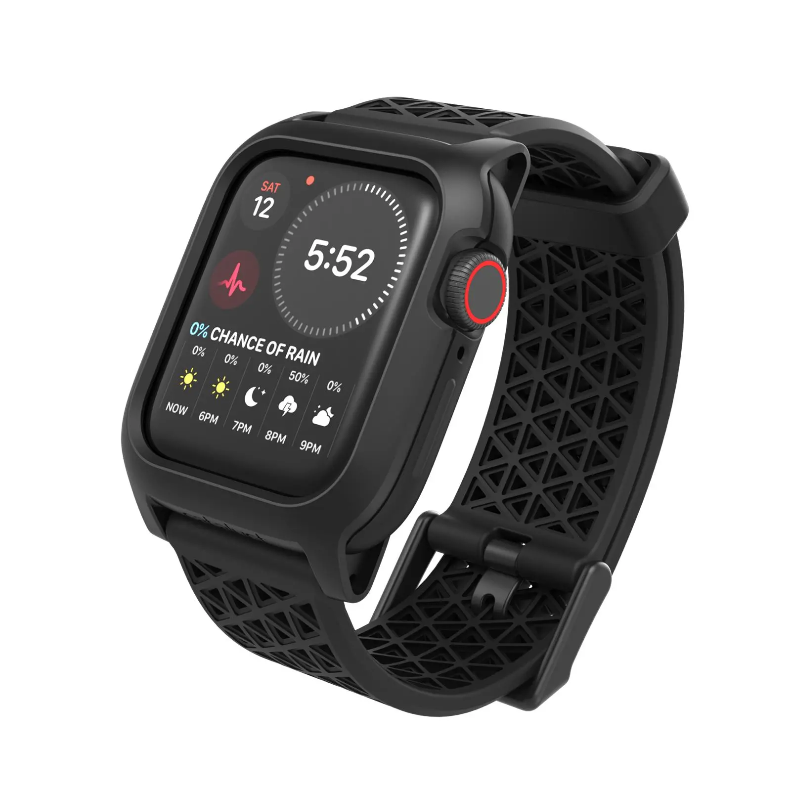 Etui Catalyst Impact Protection Watch SE/7/6/5/4 40mm Czarny