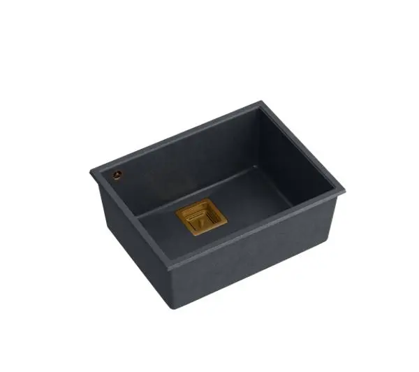Quadron HQD5542U8-C1 David 50 Granitowy Czarny/Miedziany - DRUGI -30%, ALBO 5-TY ZA 1ZŁ - Kup na Raty - RRSO 0%