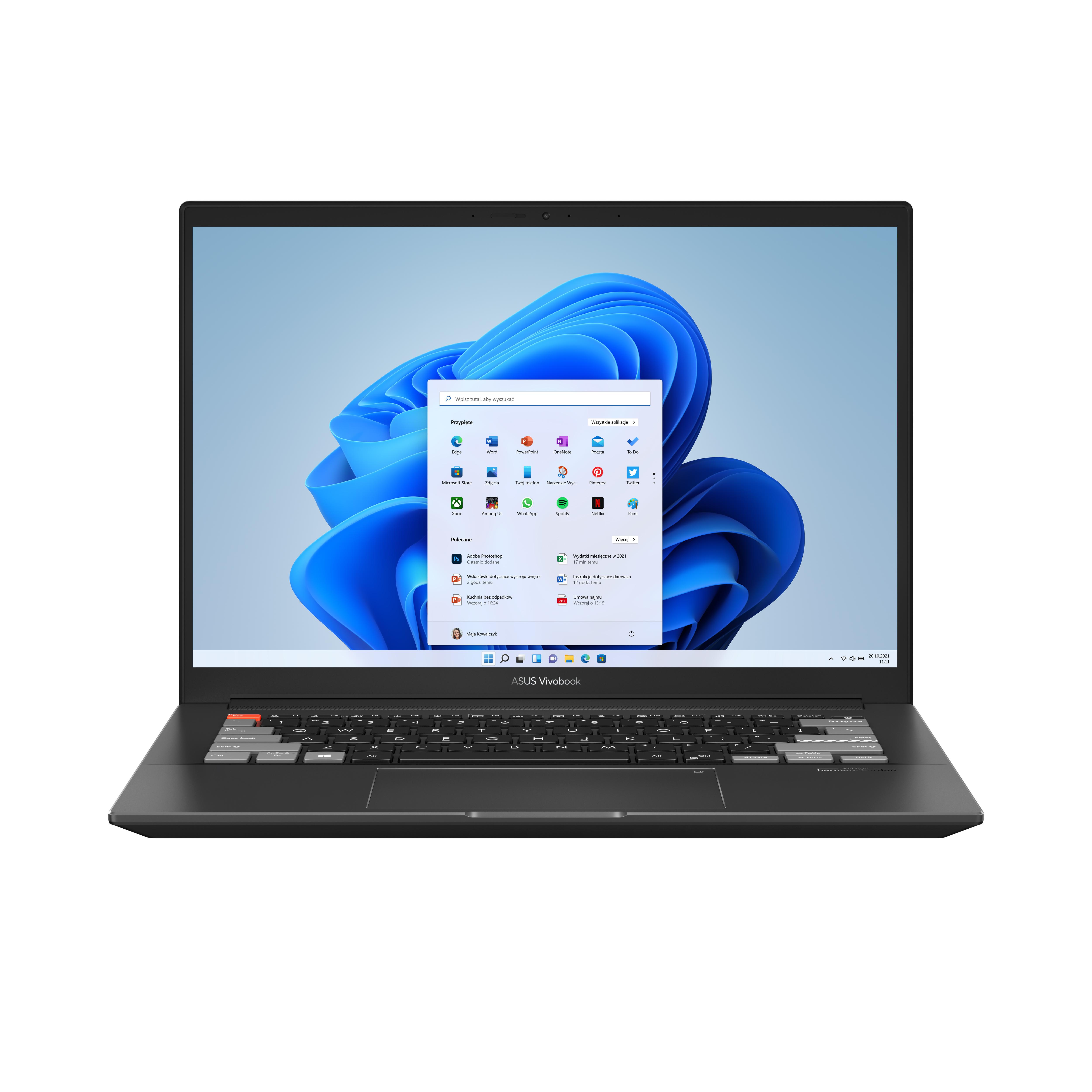 Laptop ultrabook ASUS Vivobook Pro 14X M7400QE-KM031X OLED 14" R9 5900HX 16GB RAM 1TB Dysk SSD RTX3050Ti Win11 Pro