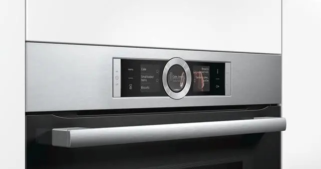 Piekarnik z mikrofalą Bosch Serie 8 CMG636BS1 Termoobieg Srebrno-czarny