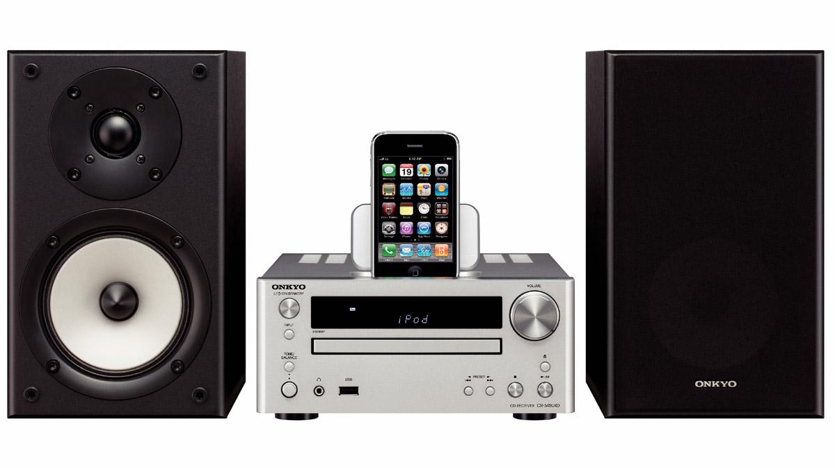 Wieża Onkyo CS-545 (srebrno-czarny)