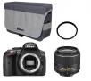 Lustrzanka Nikon D5300 + 18-55 mm VR II + torba + filtr