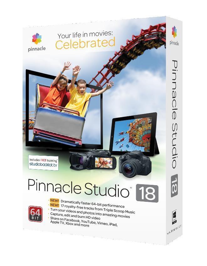 Pinnacle Studio 18 Std PL/ML Box