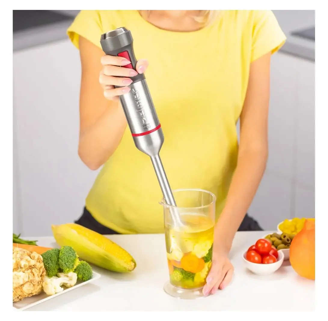 Blender Zelmer ZHB4652 VARIO 1400W Rozdrabniacz Końcówka do puree Końcówka do ubijania