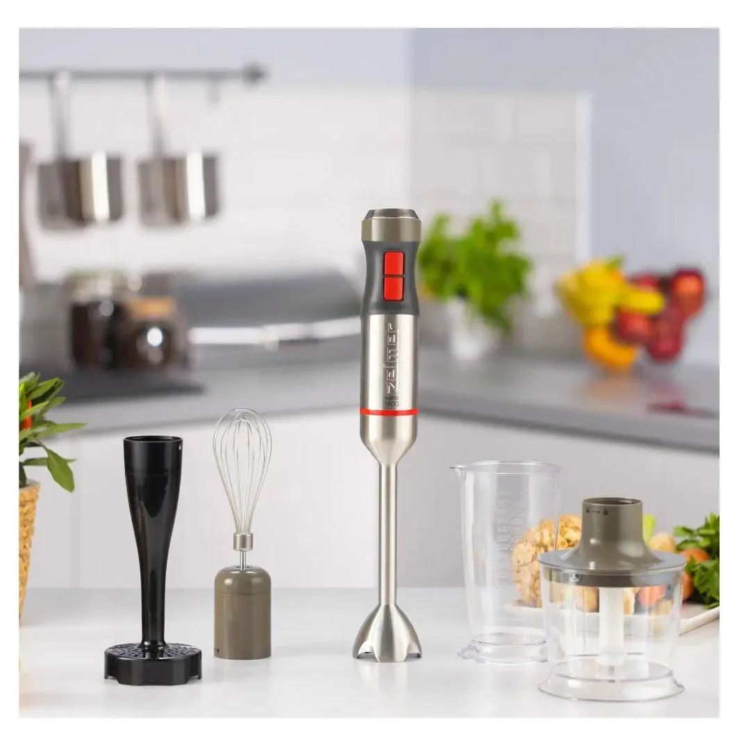 Blender Zelmer ZHB4652 VARIO 1400W Rozdrabniacz Końcówka do puree Końcówka do ubijania