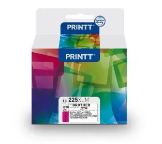 Tusz PRINTT NAB225XLM (zamiennik LC-225XL-M) Purpurowy 13 ml