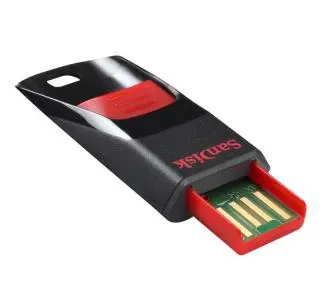 PenDrive SANDISK Cruzer Edge 16GB USB 2.0 Czarno-czerwony