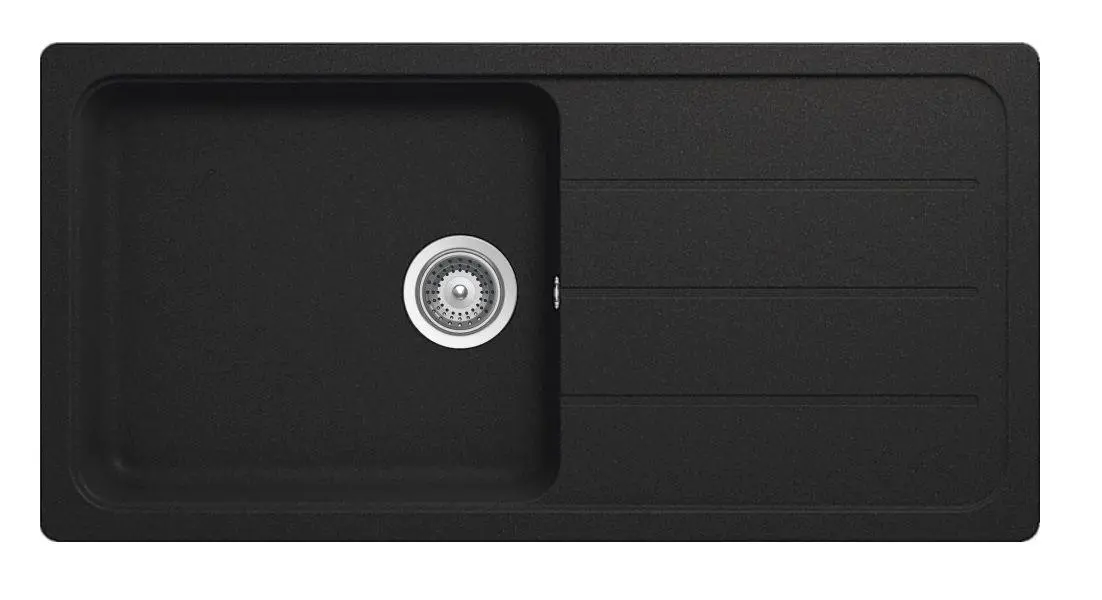 Zlewozmywak Schock Formhaus D-100L Granitowy Onyx