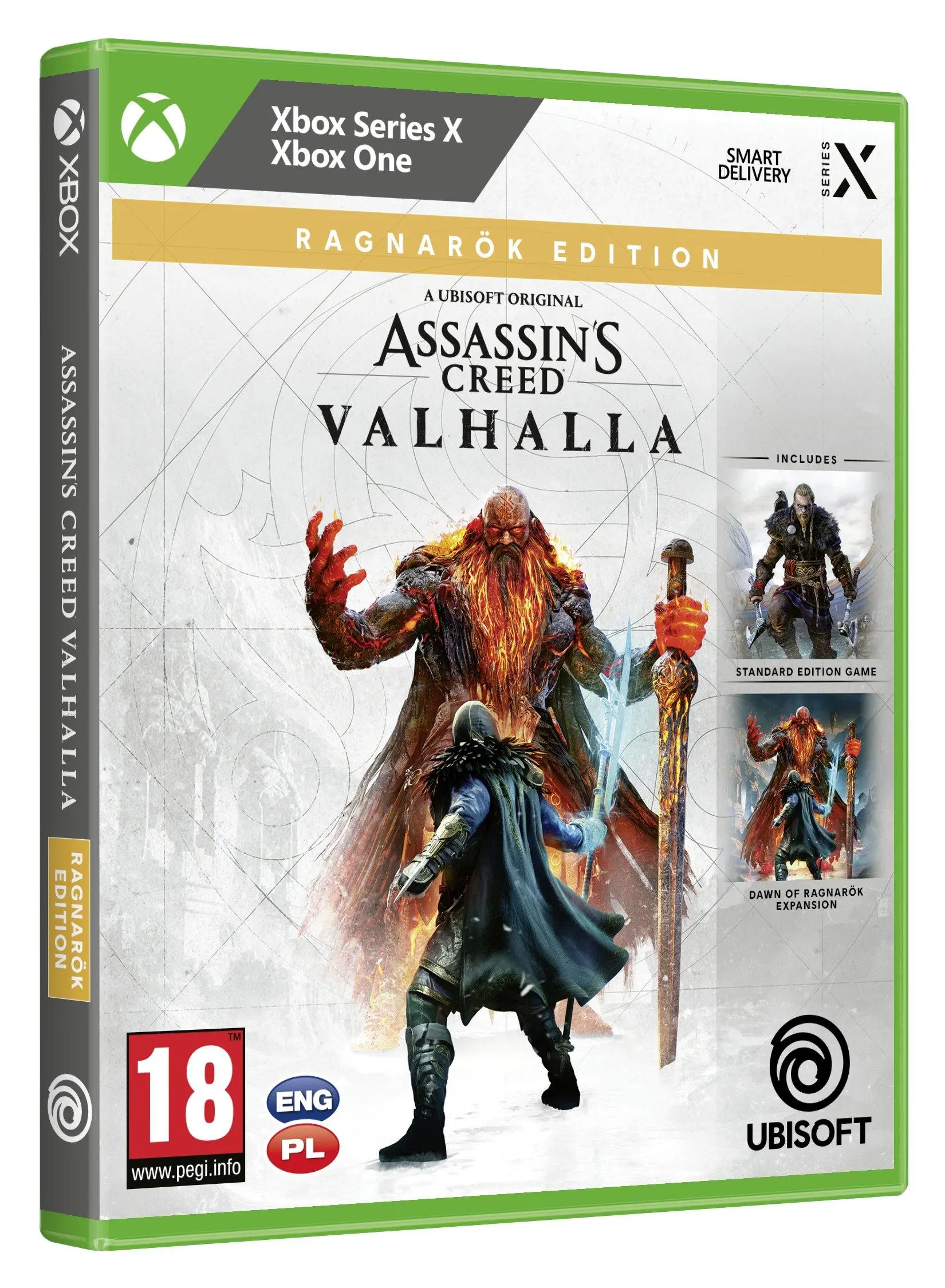 Assassin's Creed Valhalla Edycja Ragnarok Gra na Xbox One (Kompatybilna z Xbox Series X)