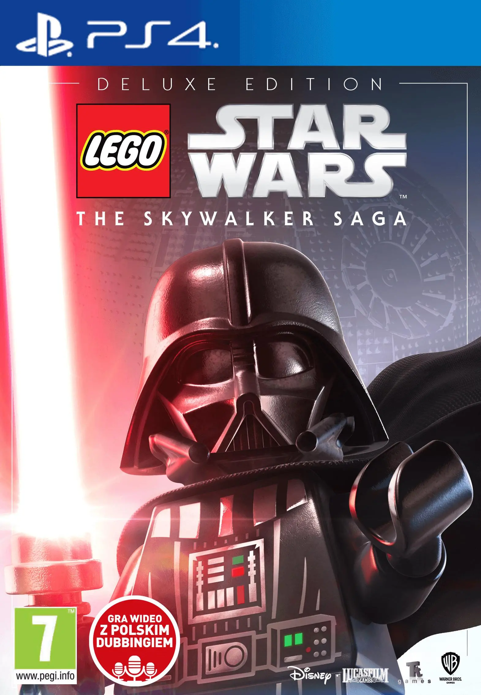 LEGO Gwiezdne Wojny: Saga Skywalkerów Edycja Deluxe Gra na PS4 (Kompatybilna z PS5)