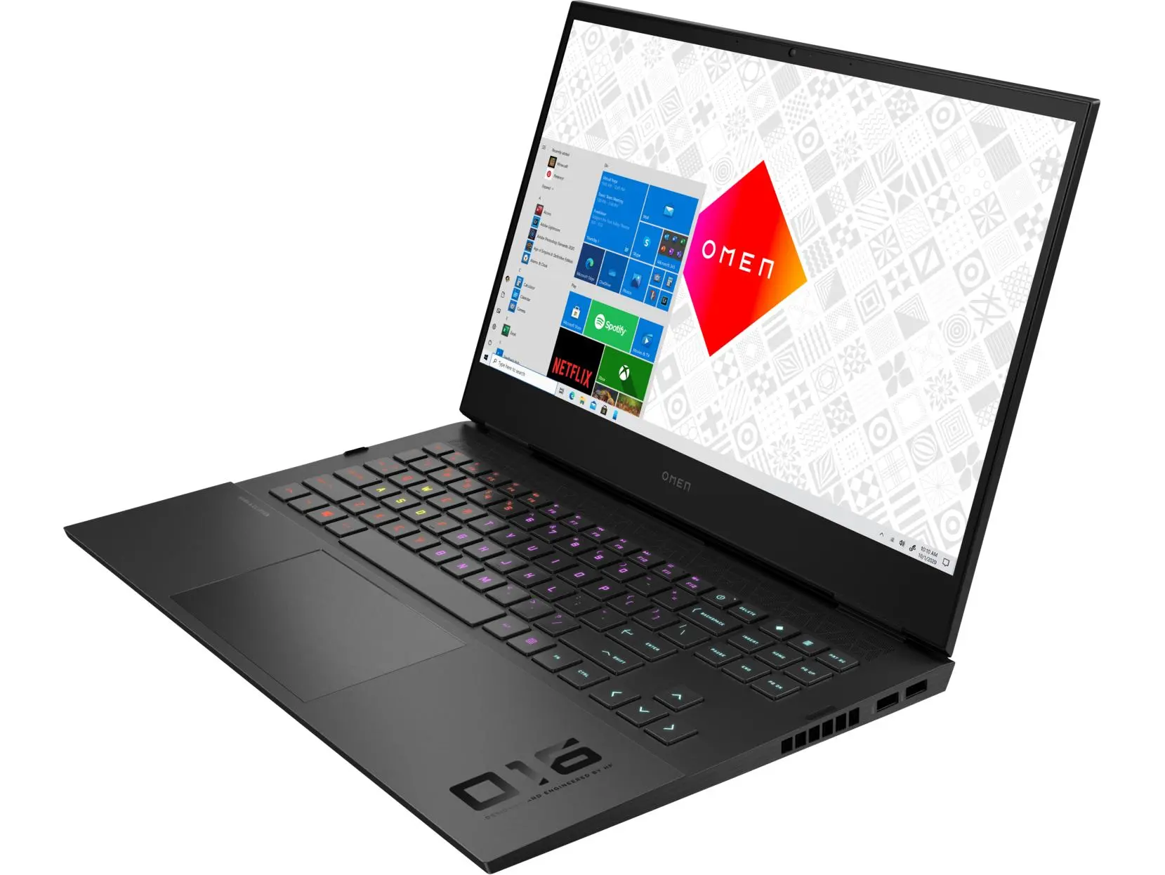 Laptop gamingowy HP OMEN 16-c0172nw 16,1" 144Hz R7 5800H 16GB RAM 1TB Dysk SSD RTX3070 Win10 Srebrny