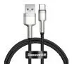 Kabel Baseus USB do USB-C Cafule 66W 1m Czarny