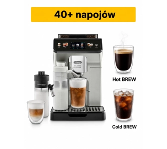 Ekspres DeLonghi Eletta Explore ECAM450.55.S Kawa mrożona Szerokość 26cm