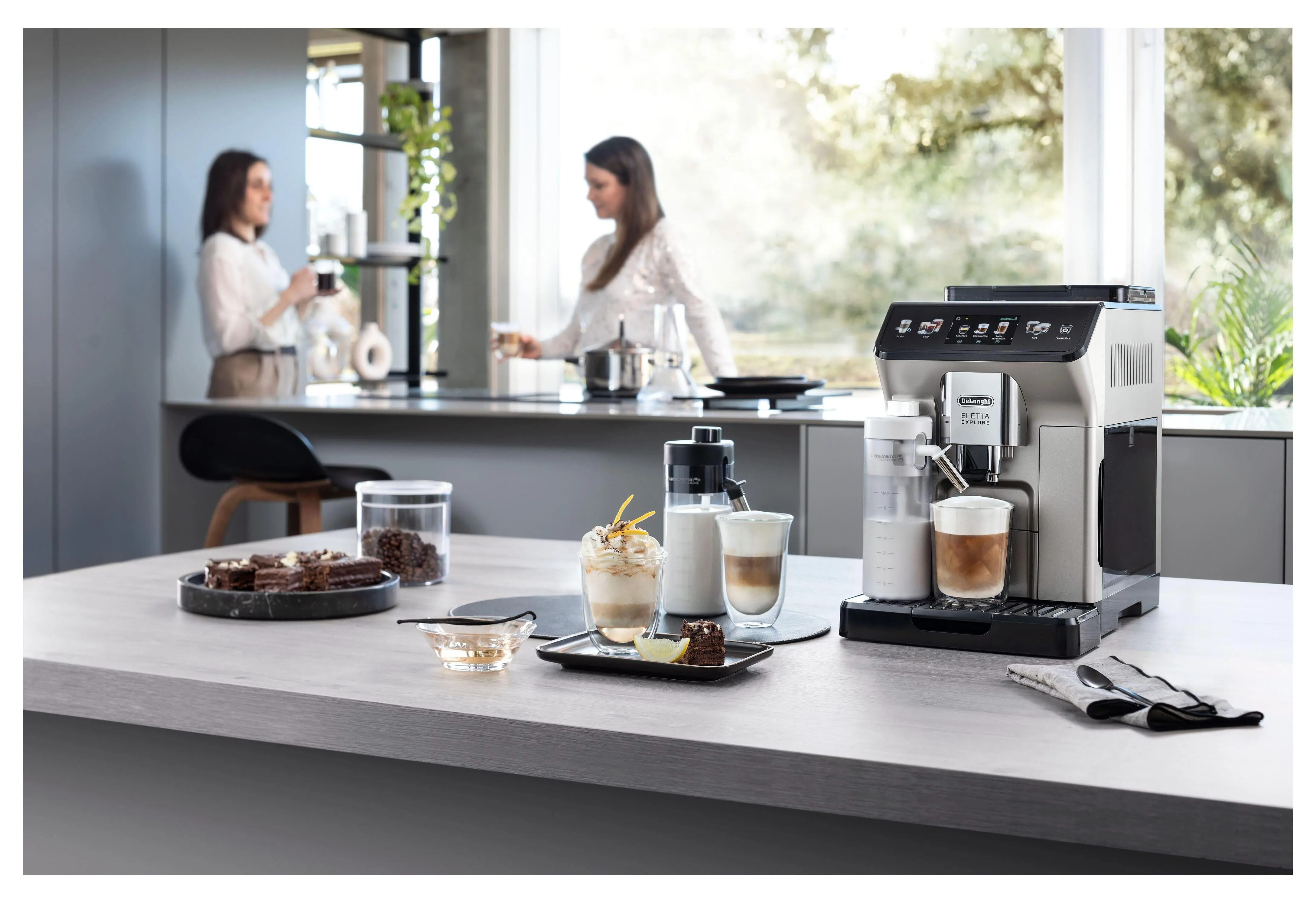 Ekspres DeLonghi Eletta Explore ECAM450.55.S Kawa mrożona