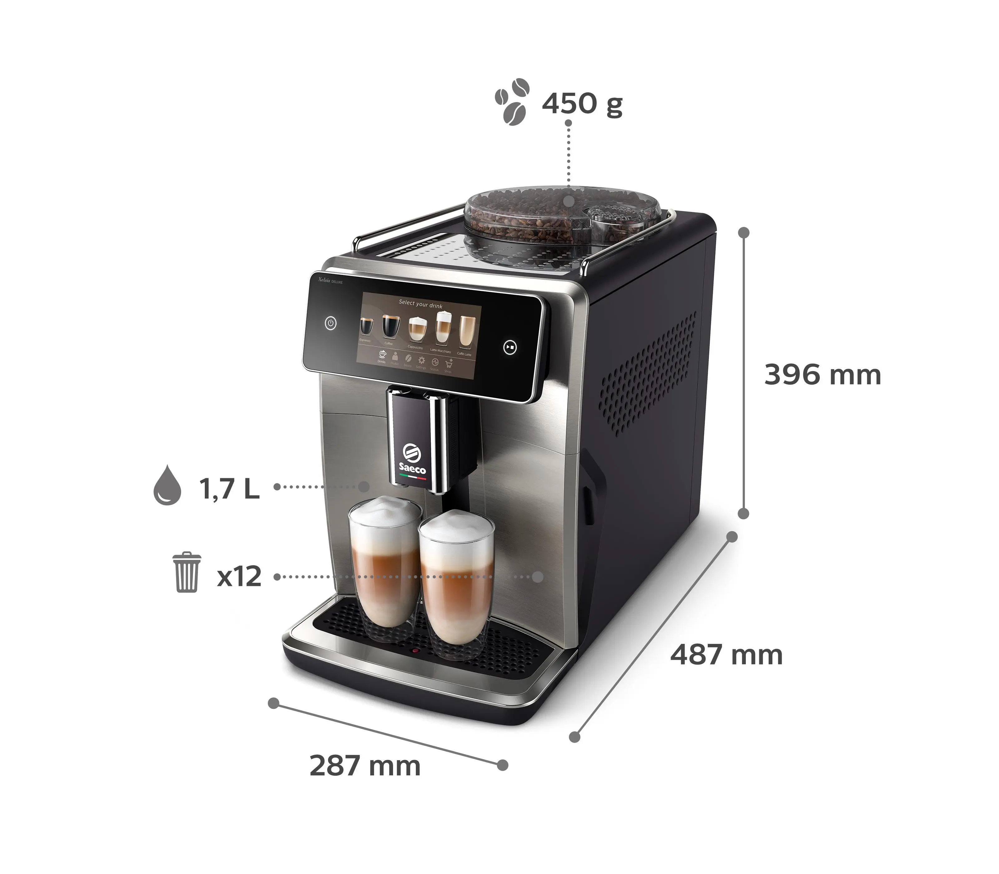 Ekspres Saeco Xelsis Deluxe SM8785/00