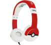 Słuchawki przewodowe OTL Technologies Pokemon Pokeball Nauszne Czerwono-biały