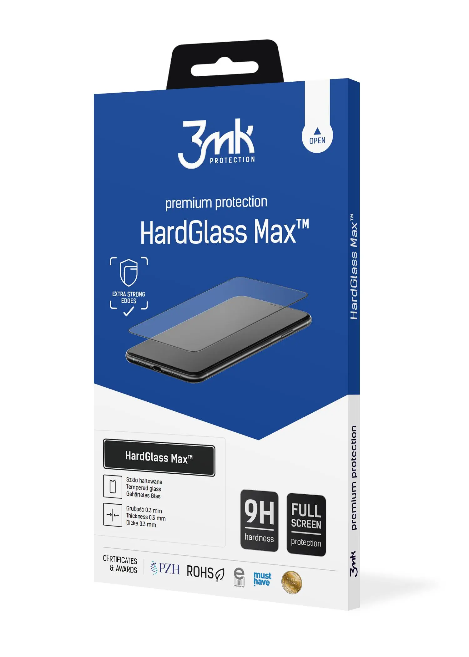 Szkło hartowane 3mk HardGlass Max do Realme 9 Pro