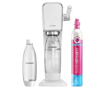 Saturator Sodastream ART Biały + Nabój z gazem CO2
