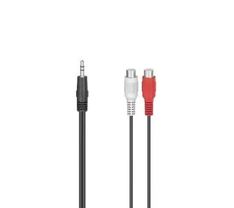 Adapter Hama 00205185 gniazdo 2x RCA -wtyk jack 3,5mm