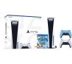 Konsola Sony PlayStation 5 (PS5) z napędem - Horizon Forbidden West - dodatkowy pad (niebieski)
