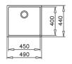 Zlewozmywak Teka Be Linea RS15 45.40 Stalowy