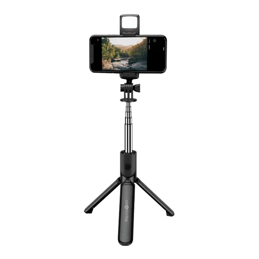 Selfie stick Reinston ESS009 Czarny Tripod  Odłączany pilot