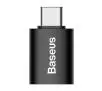 Adapter Baseus ZJJQ000001 Ingenuity USB-A do USB-C OTG Czarny