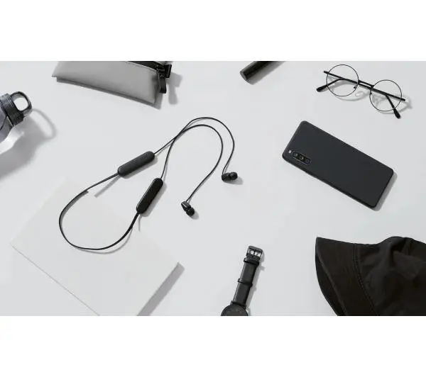 Sony WI-C100 Dokanałowe Bluetooth 5.0 Czarny - ⚡ BESTSELLERY ⚡