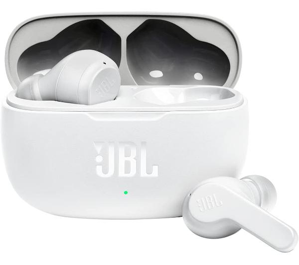 bredde volatilitet mus Słuchawki bezprzewodowe JBL Vibe 200TWS - dokanałowe - Bluetooth 5.0 -  biały - Opinie, Cena - RTV EURO AGD