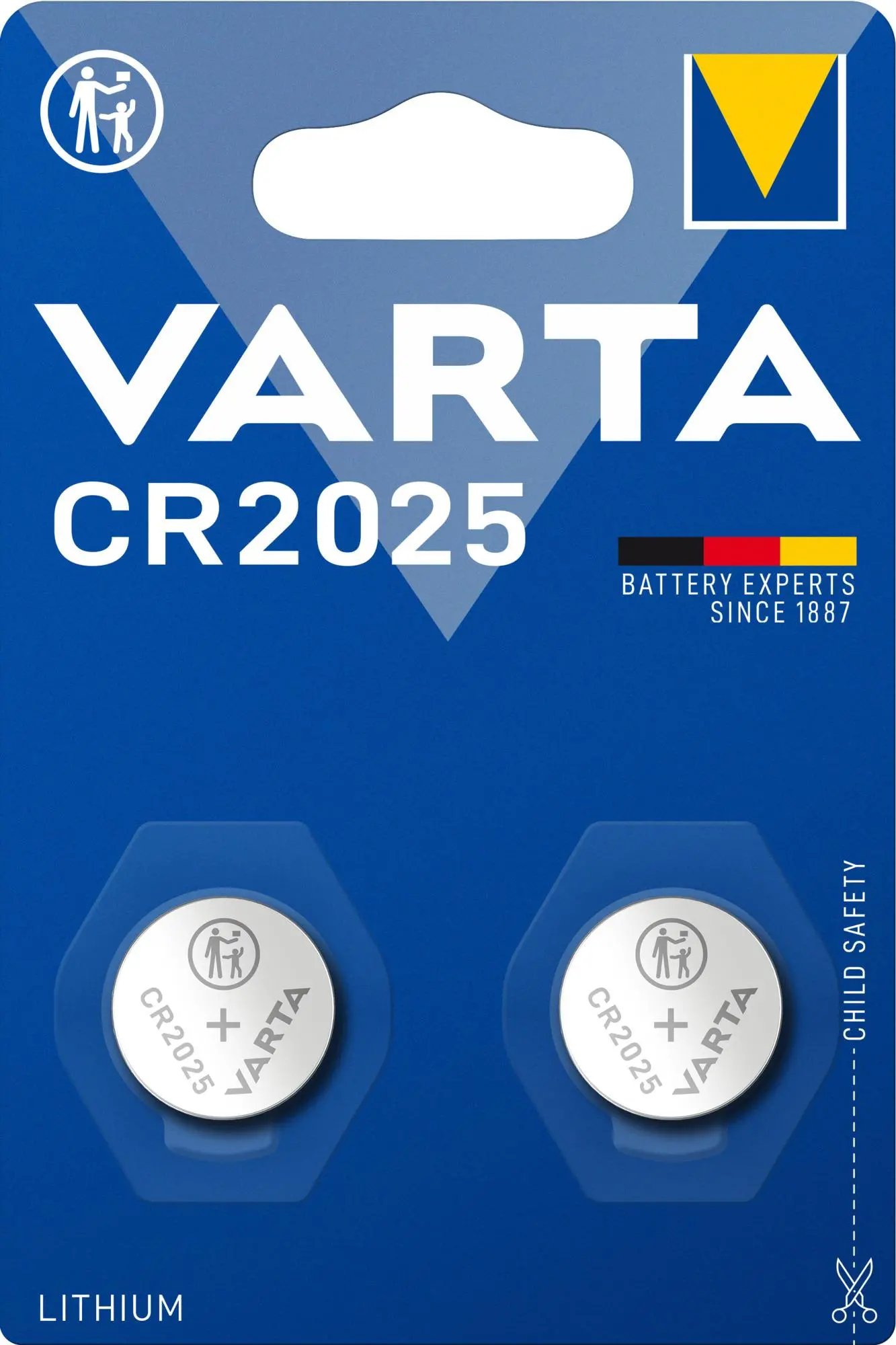 Baterie VARTA CR2025 2szt.