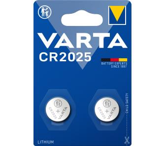 Baterie VARTA CR2025 2szt.