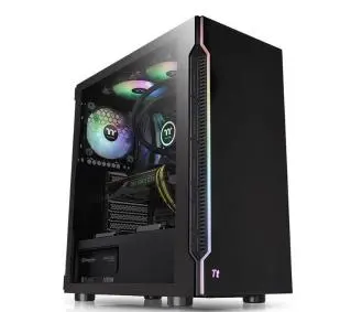 Thermaltake H200 TG RGB Czarny - Kup na Raty - RRSO 0%