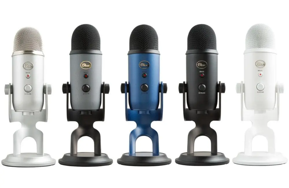 Mikrofon Blue Yeti Silver Przewodowy Pojemnościowy Srebrny