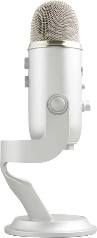 Mikrofon Blue Yeti Silver Przewodowy Pojemnościowy Srebrny