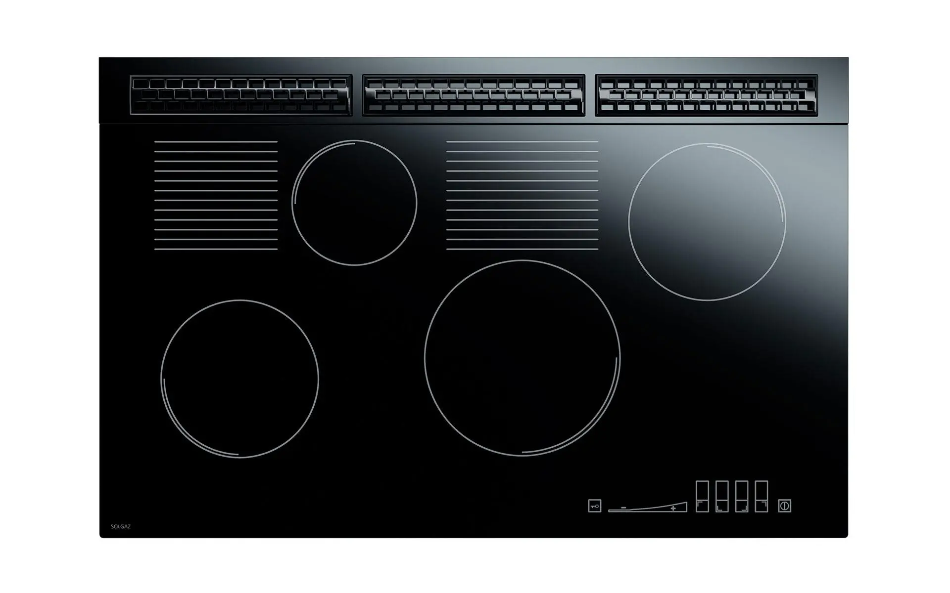 Płyta gazowa Solgaz GPC 4+2 (LPG) 77cm