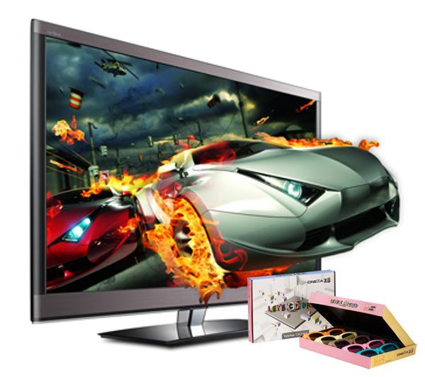 Telewizor LG 42LW570S + 7 x okulary 3D