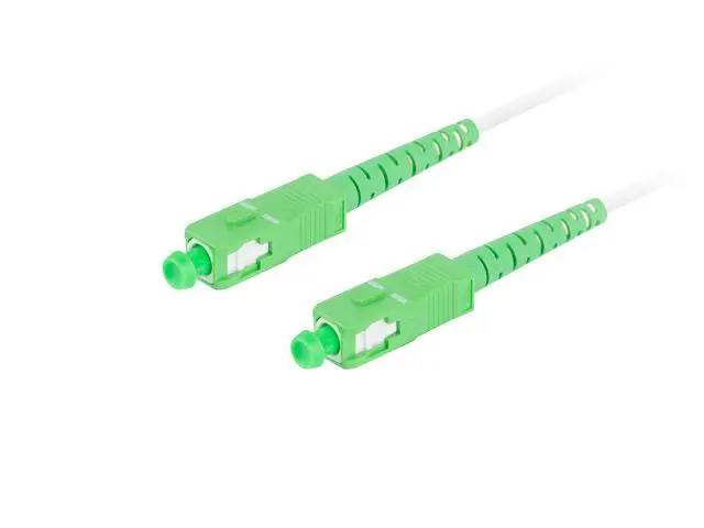 Kabel światłowodowy Lanberg FO-SASA-SS31-0100-WH 10m Biały