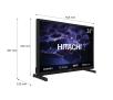 Telewizor Hitachi 24HAE2351 24" LED HD Ready Android TV DVB-T2