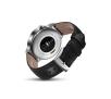 Huawei Watch (srebrny) + czarny skórzany pasek