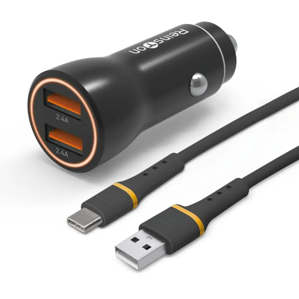 Ładowarka samochodowa Reinston ELSA16 Czarny