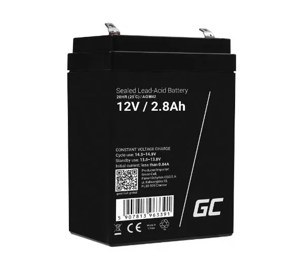 Green Cell Akumulator 12V/2.8Ah (AGM42)
