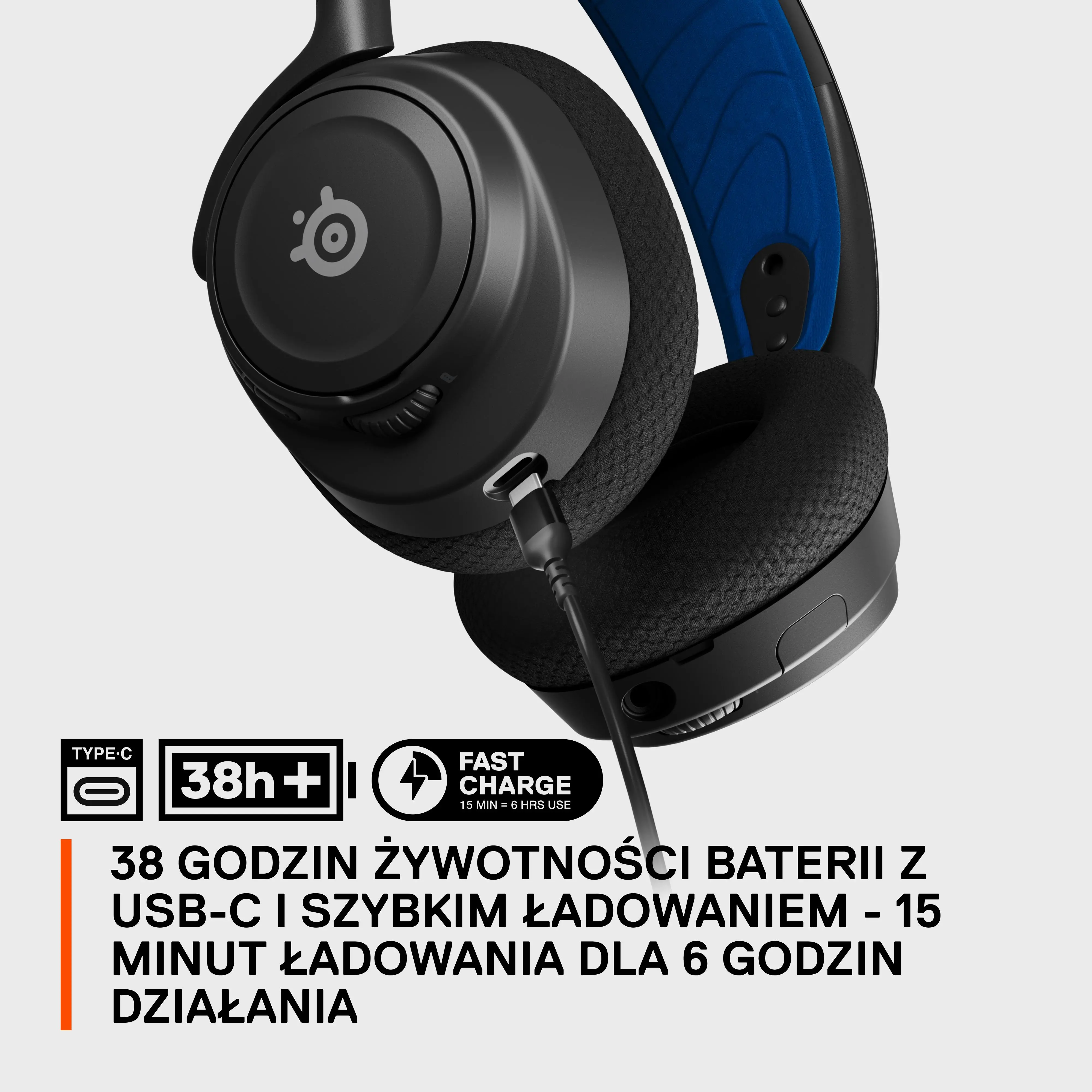Słuchawki bezprzewodowe z mikrofonem SteelSeries Arctis Nova