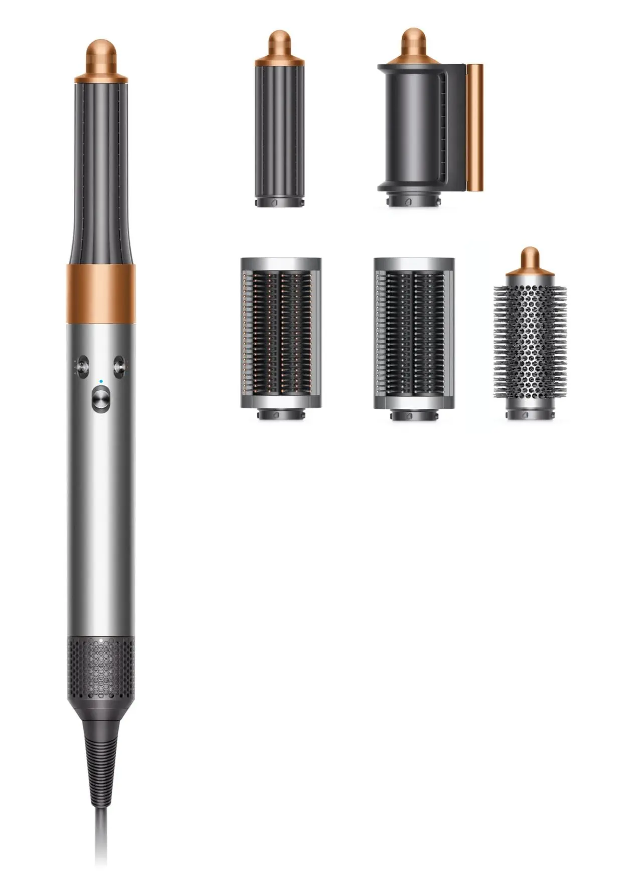 Suszarko-lokówka Dyson Airwrap Complete HS05 1300W Jonizacja Zimny nawiew Średnica szczotki 30mm 40mm 3 poziomy temperatury