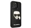 Etui Karl Lagerfeld 3D Rubber Karl`s Head KLHCP13LKH3DBK do iPhone 13 Pro Czarny