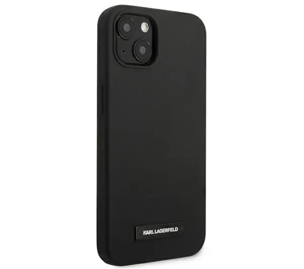Karl Lagerfeld Silicone Plaque KLHCP13SSLMP1K do iPhone 13 mini